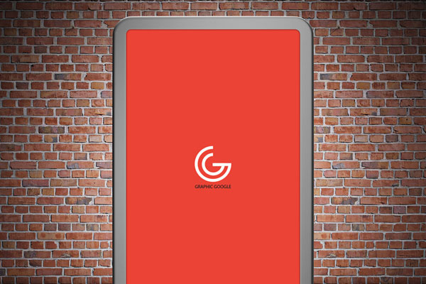 Street Billboard Mockup against Brick Wall for Branding Advertisement FREE PSD