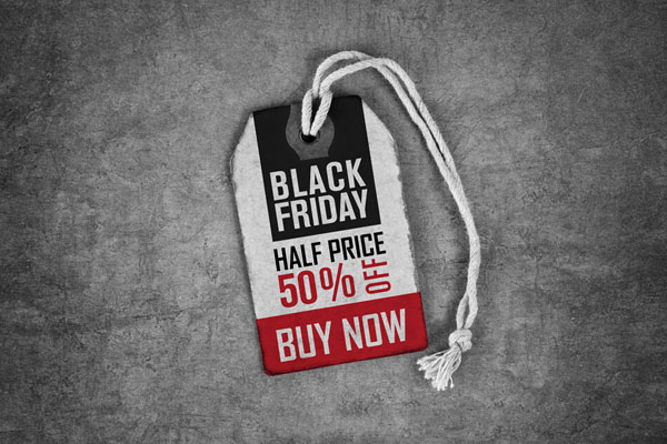 Top View of Vintage Price Tag Label Mockup FREE PSD