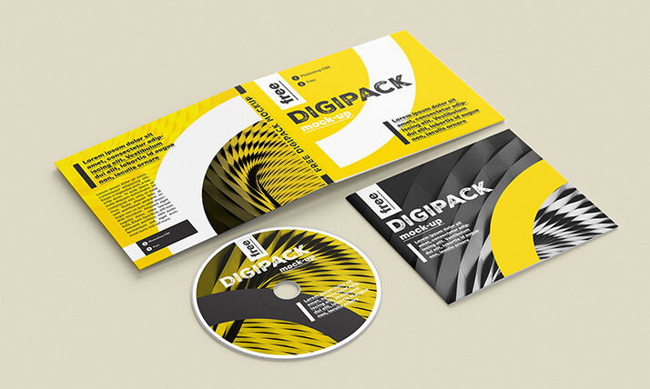 5 Perspective and Top View Software Package Mockups FREE PSD