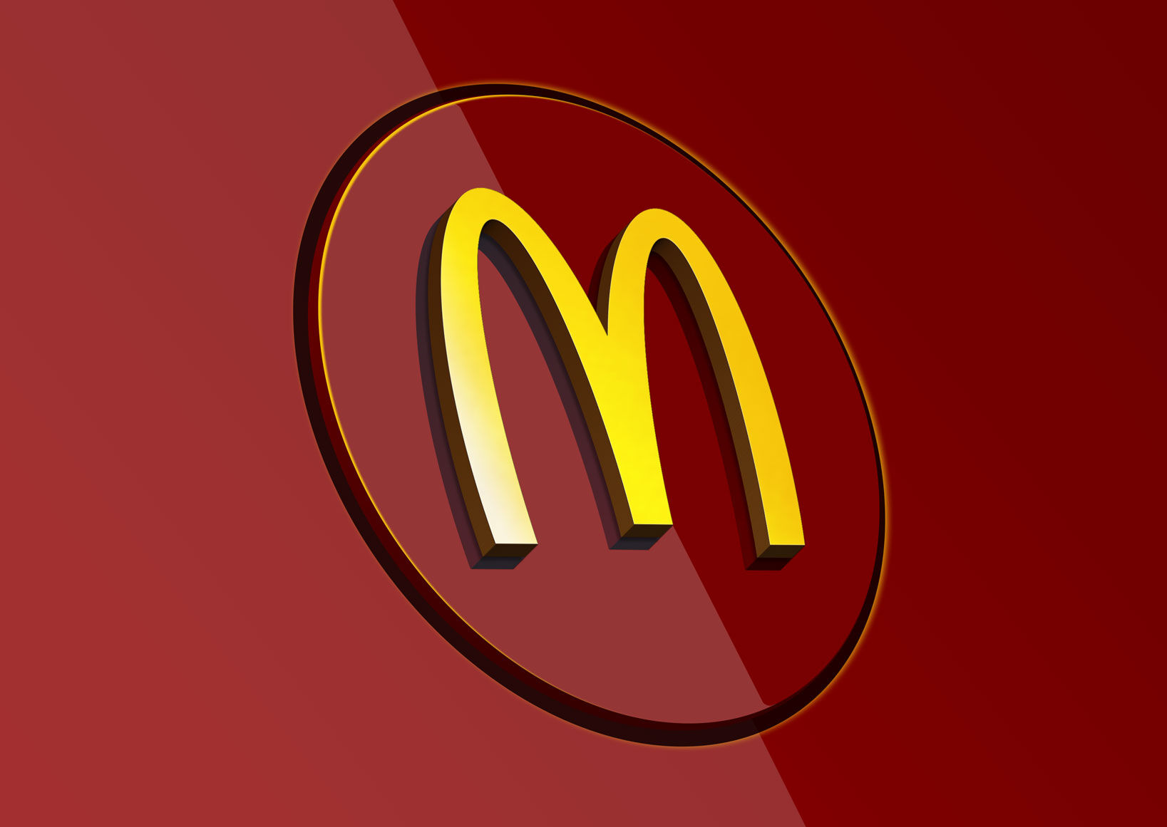 Mockup Featuring a Three-dimensional Logo FREE PSD