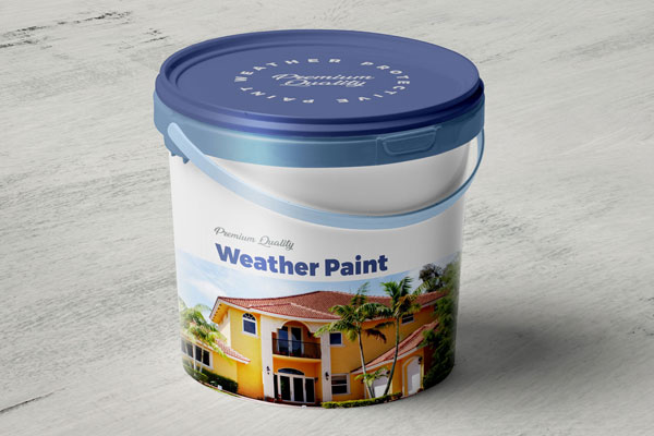 Free 5 Gallon Paint Bucket Mockup PSD Set - Good Mockups