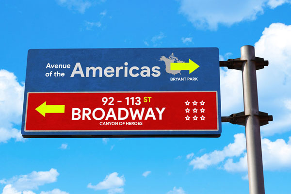 Roadside Signpost With Blue Sky in the Background Mockup FREE PSD