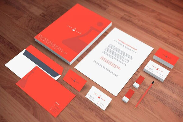 Stationery Mockup Featuring Cards, envelopes and Papers FREE PSD