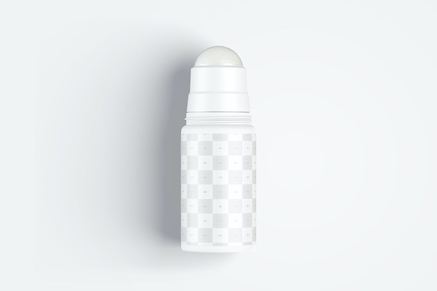 Top View Roll-on Bottle Mockup FREE PSD