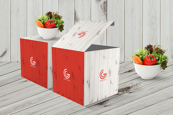 Wonderful Two Boxes Packaging Mockup Featuring Lifelike Objects FREE PSD
