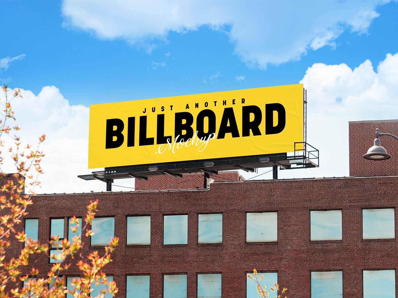 Rooftop Advertising Billboard