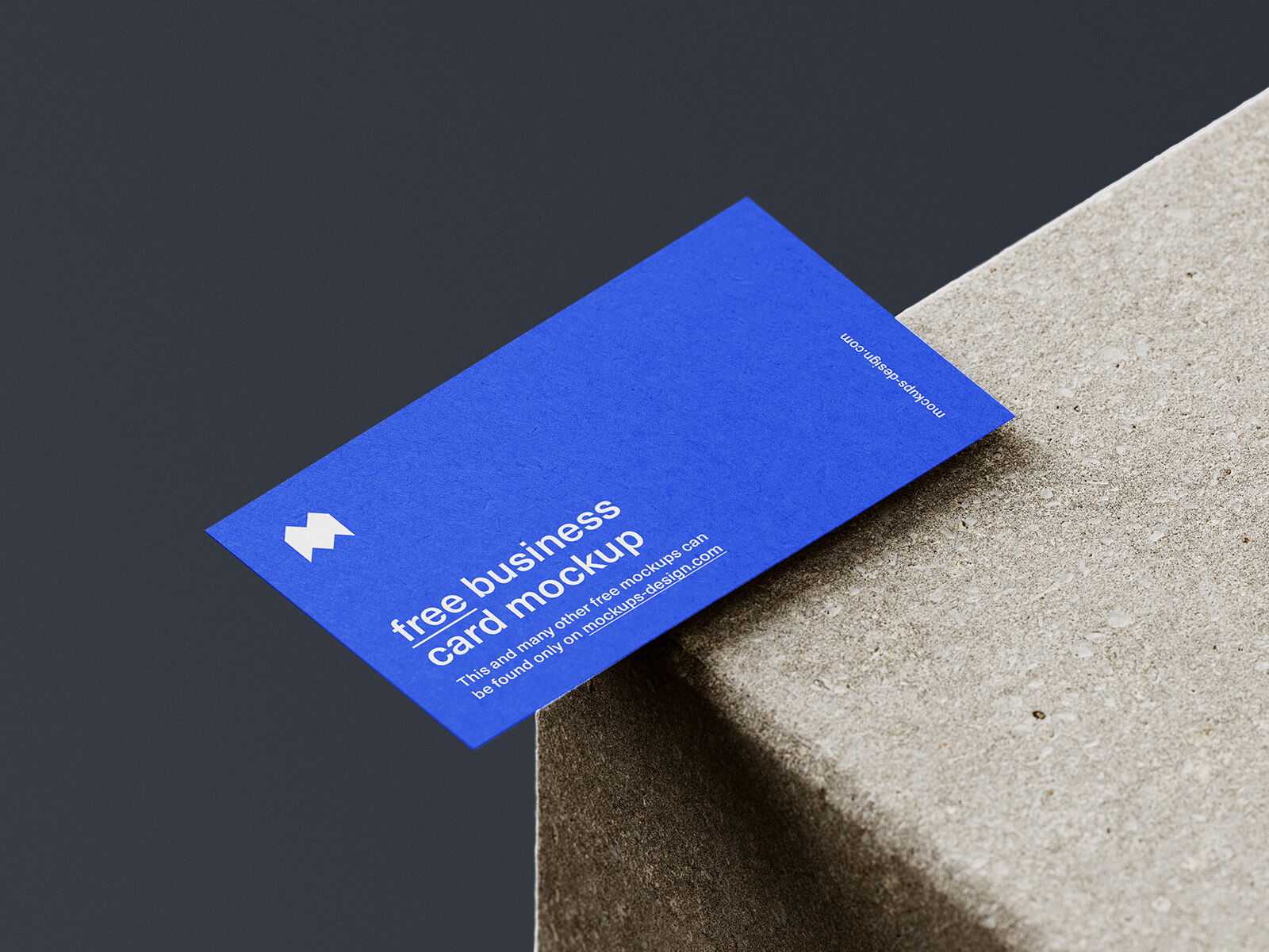 5 Mockups of Business Card in Different Views FREE PSD
