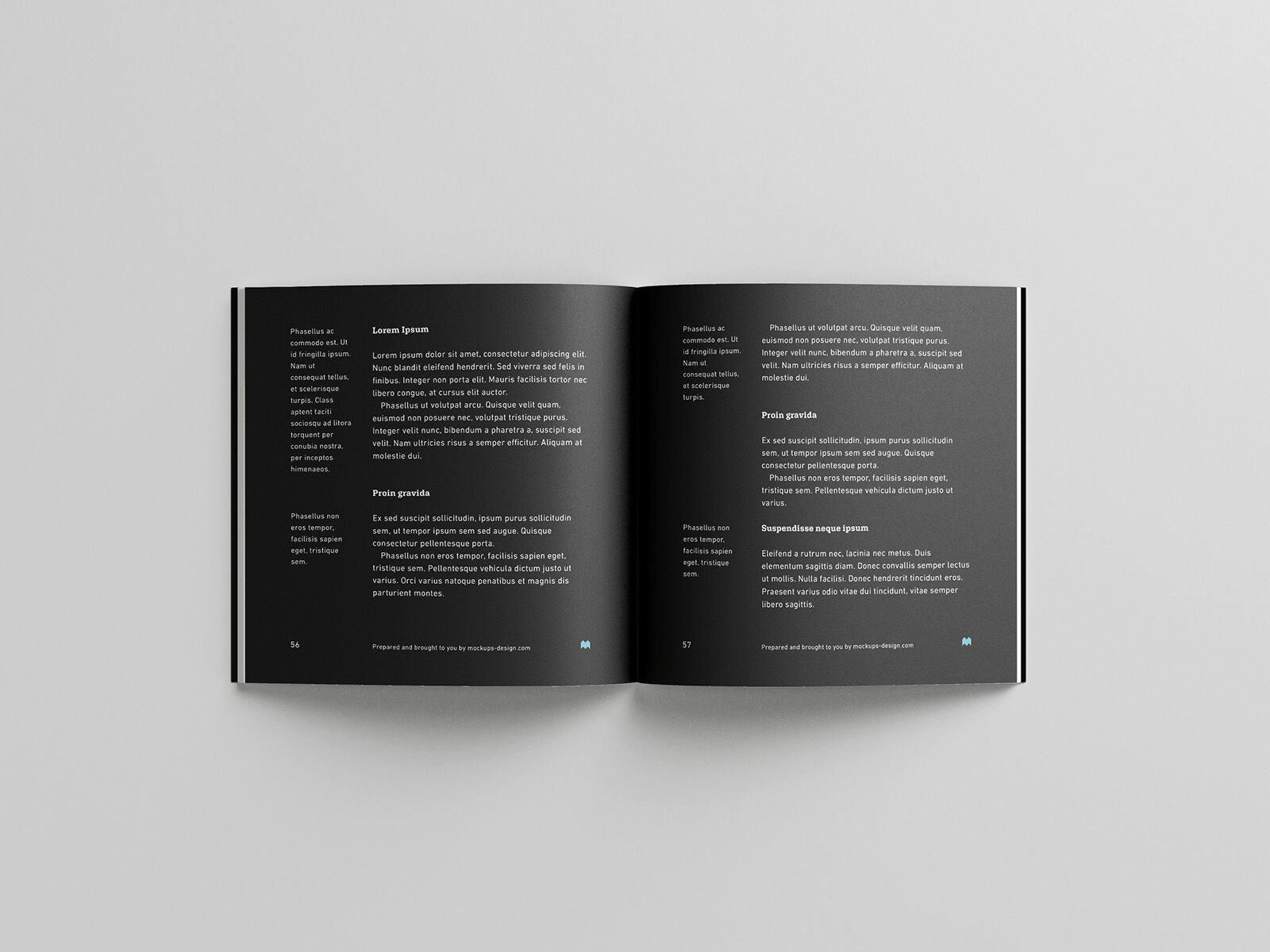 8 Square Book Mockups in Different Views Including a Grid Layout FREE PSD