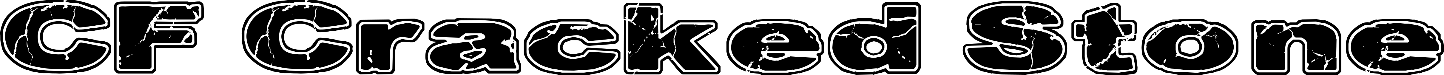 CF Cracked Stone Font