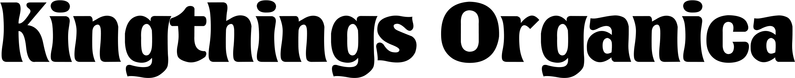 Kingthings Organica Font