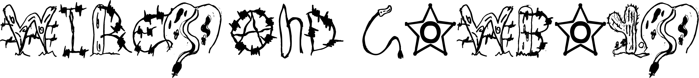 Wires and Cowboys Font
