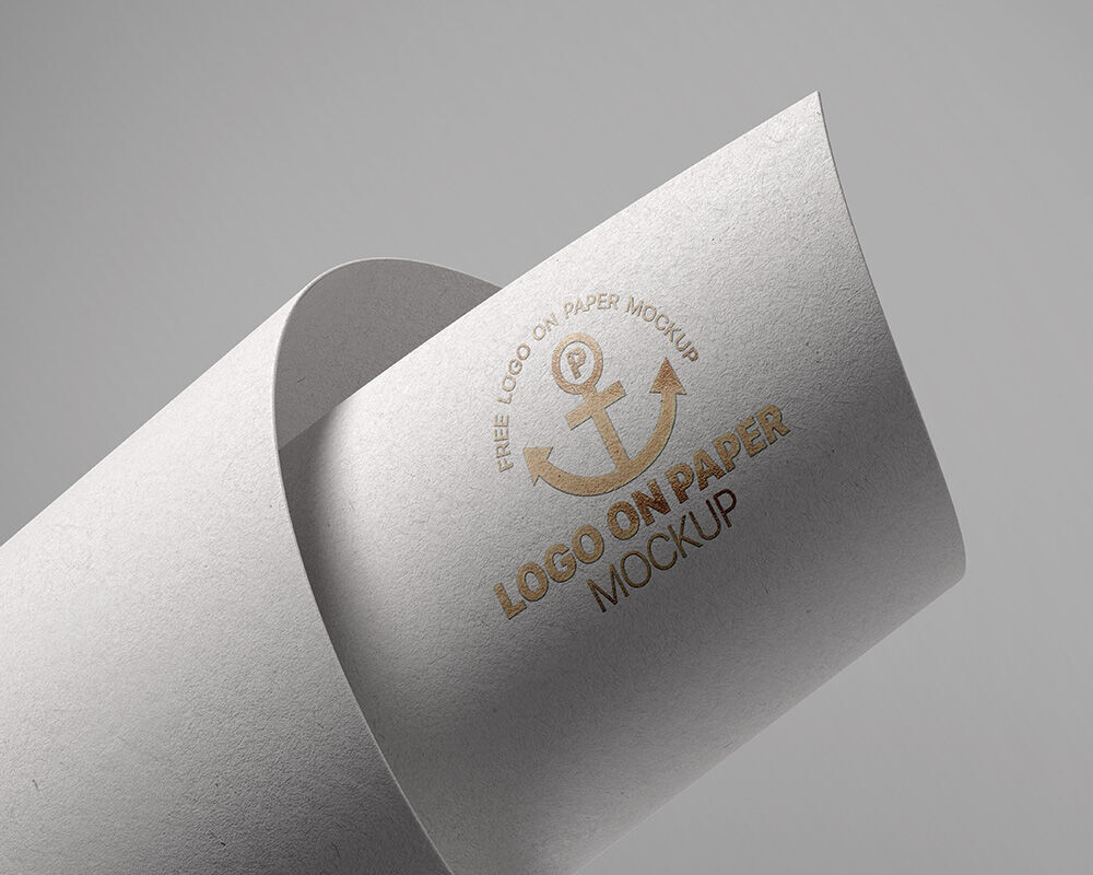 How to Create an Embossed Paper Logo Mockup in Adobe Photoshop
