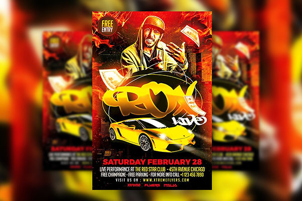 Night Of The Kings Flyer Template - XtremeFlyers