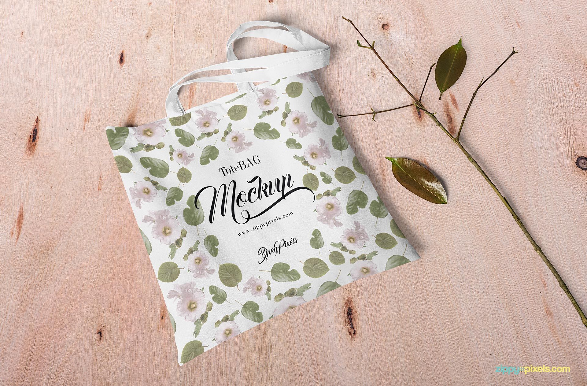 Top View of a Canvas Bag Mockup (FREE) - Resource Boy