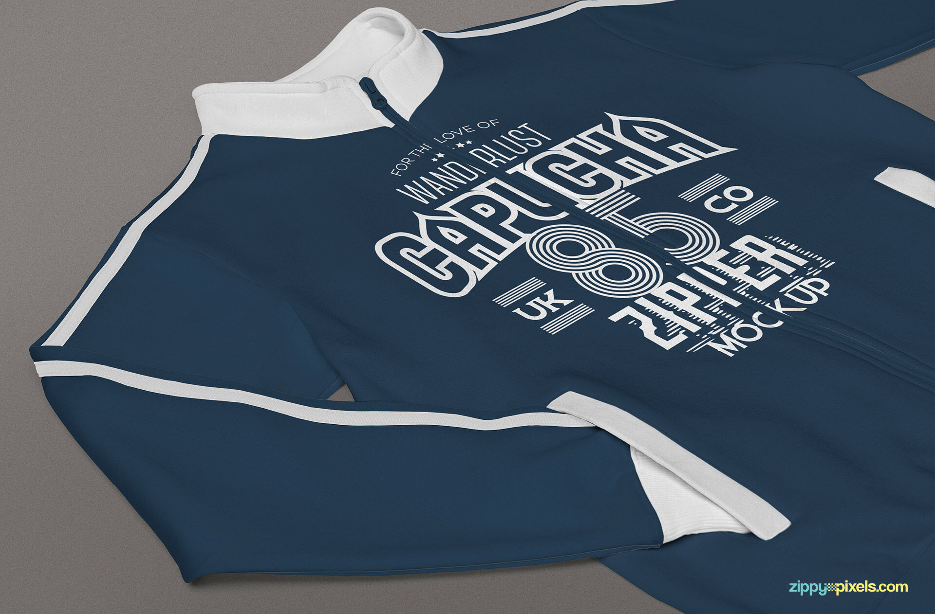 Perspective View of a Jacket Mockup FREE PSD