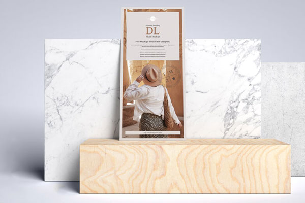 Premium Branding Dl Flyer Mockup FREE PSD