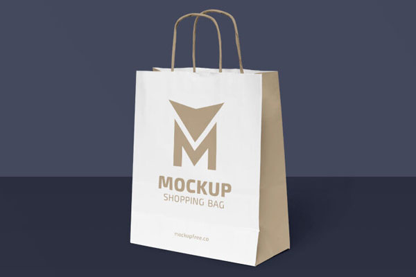 Top View of a Lying Dust Bag Mockup (FREE) - Resource Boy