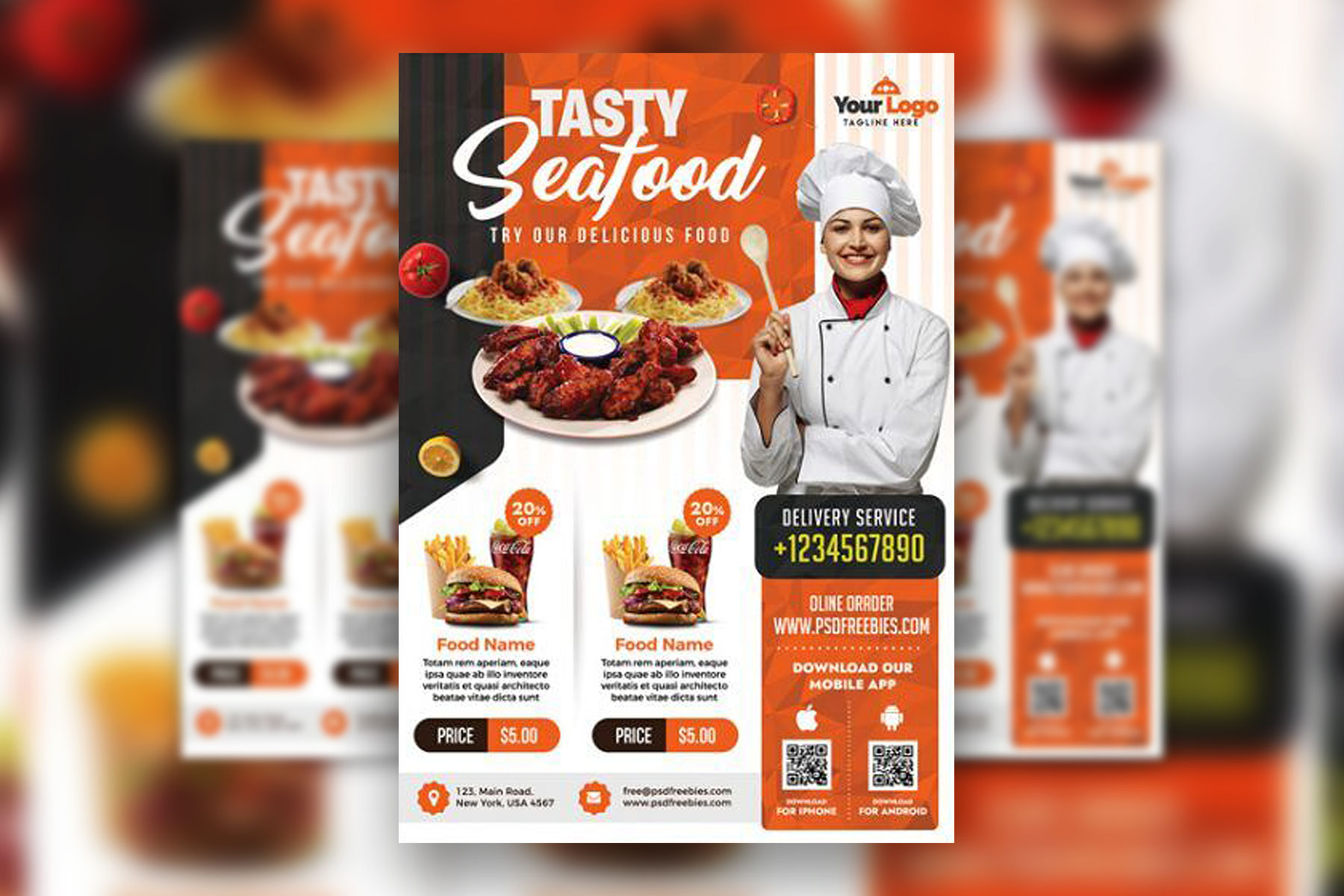 flyers design templates free download