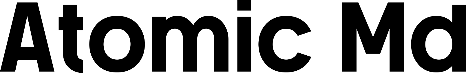 A Atomic Md Font