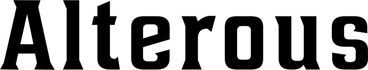 Alterous Text Font