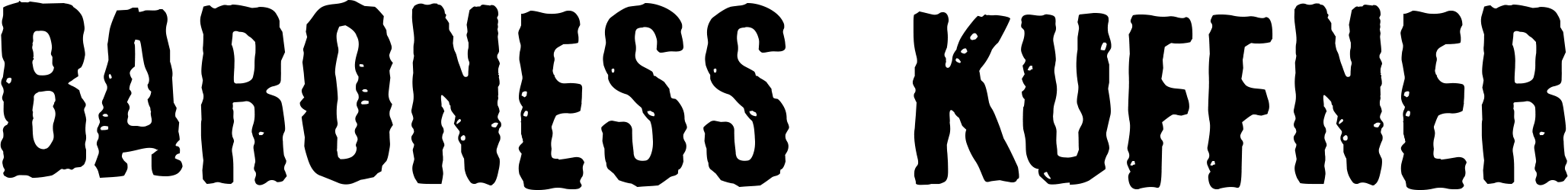 Baroness Kuffner Font
