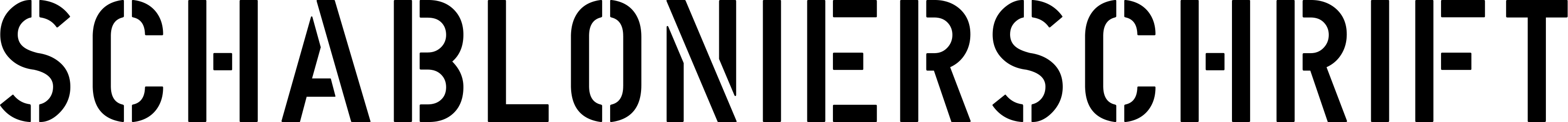DIN Schablonierschrift Font