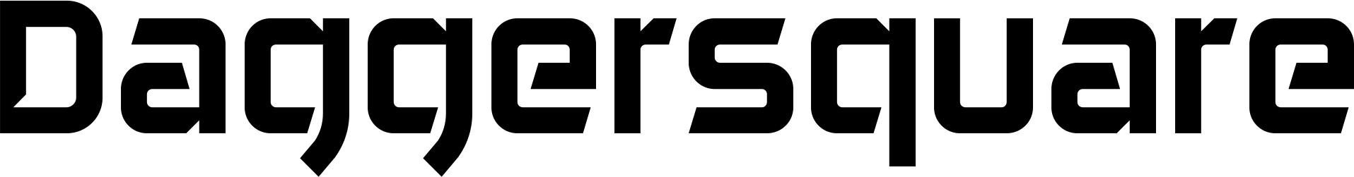 Daggersquare Font
