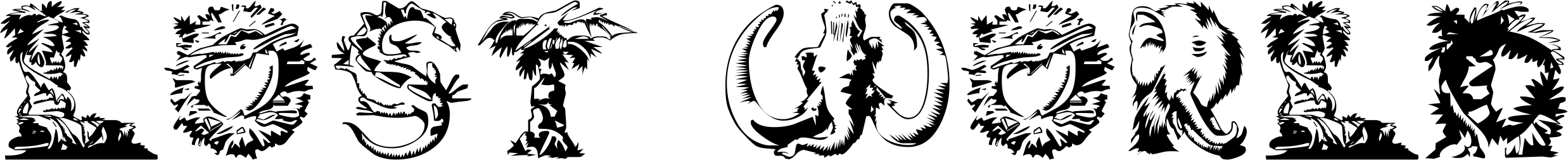 Lost World Font