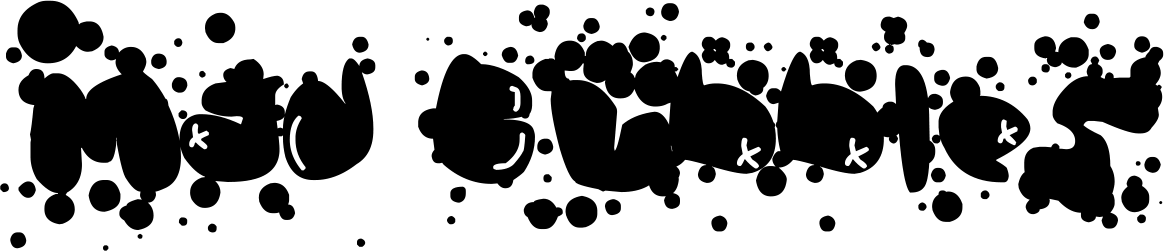 Mad Bubbles Font