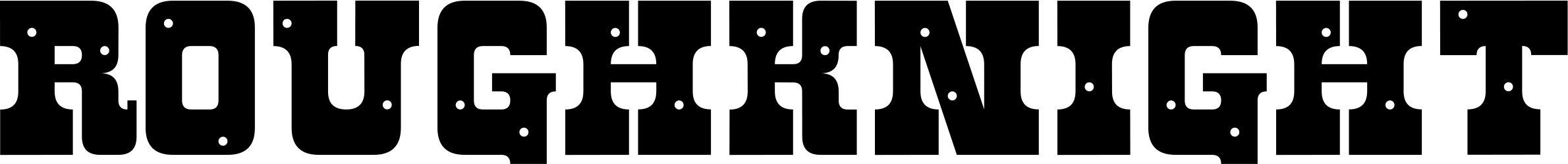 Roughknight Font