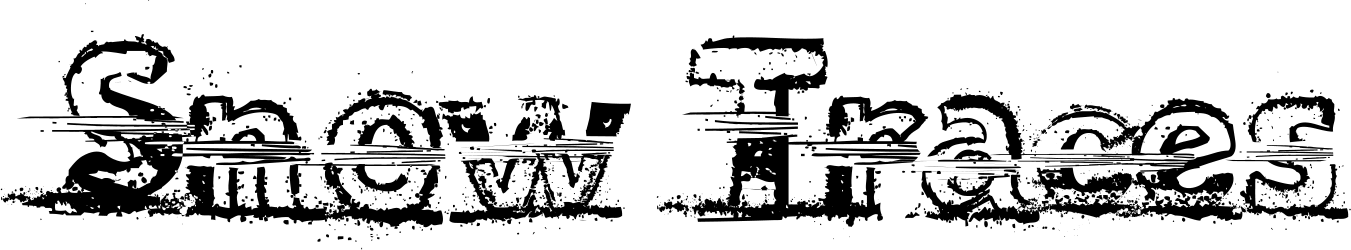 Snow Traces Font