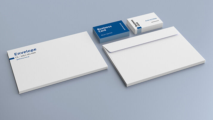 Five Mockups of Corporate Identity with Stationery Items FREE PSD