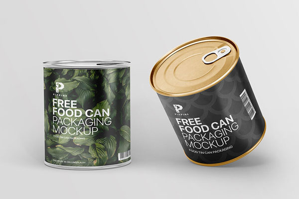 Top-View Soda or Energy Drink Can Mockup (FREE) - Resource Boy