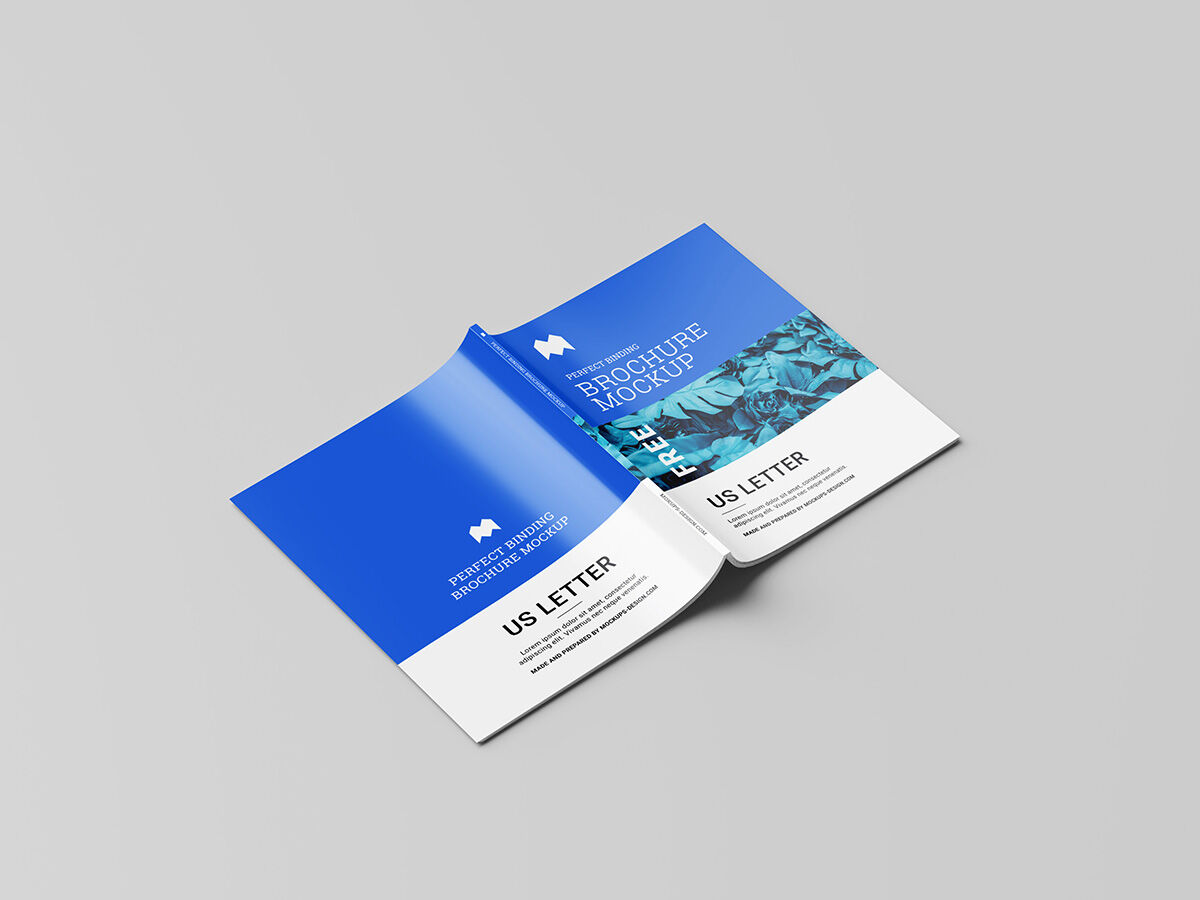 Six Mockups Showing Brochures Inner Pages and Outer Covers FREE PSD