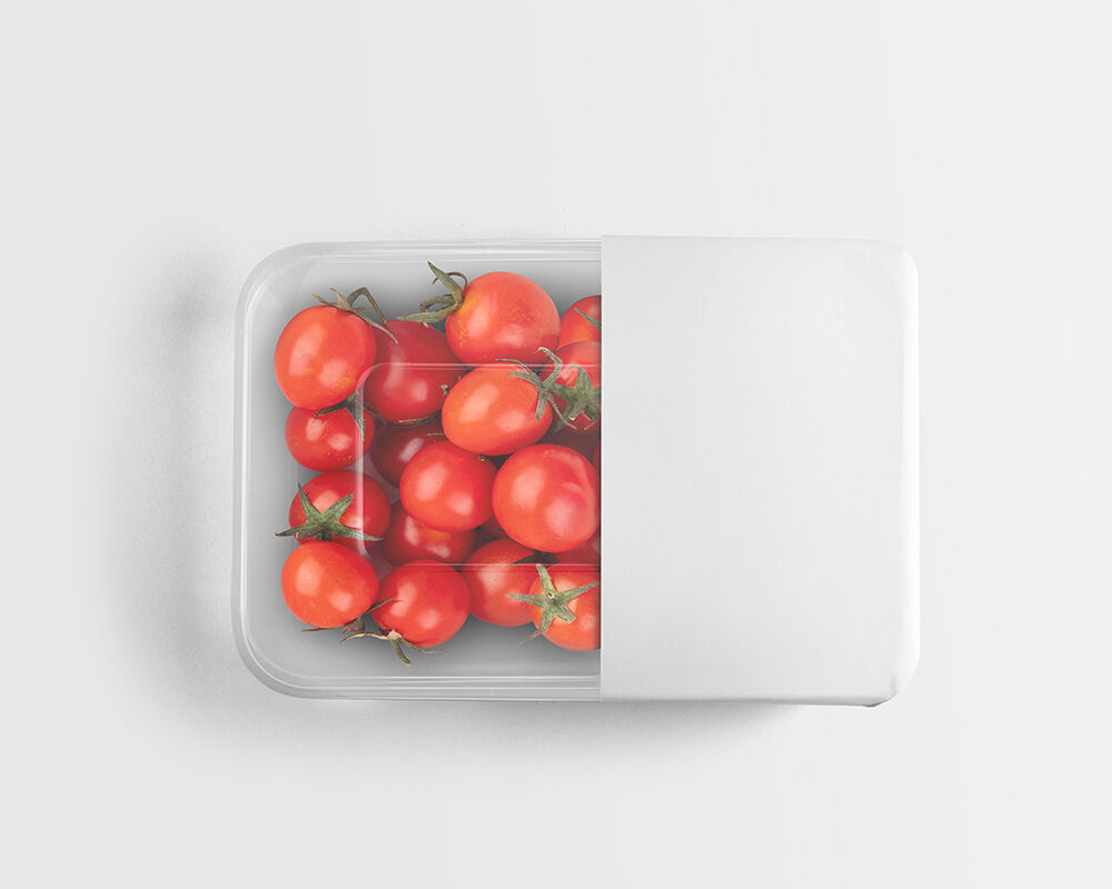 Top View of a Transparent Food Container Mockup FREE PSD