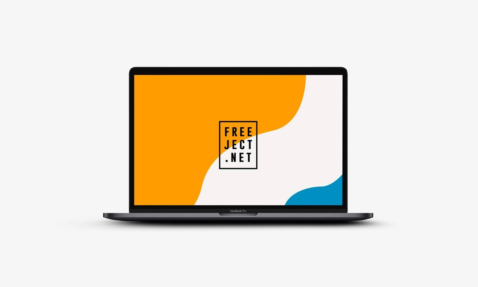 2 Mockups of a MacBook Opened in Different Views FREE PSD