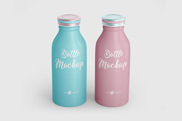 Frosted Plastic Milk Jug Mockup - Free Download Images High