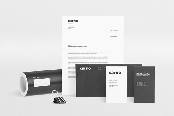 2 Mockups of Corporate Branding in Different Views FREE PSD