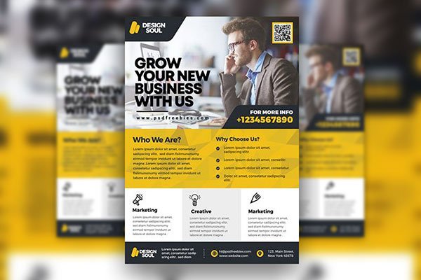 5 Professional Business Flyer Templates Free Download | Resource Boy