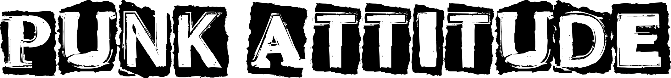 CF Punk Attitude Font