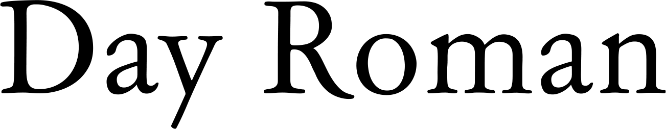 Day Roman Font