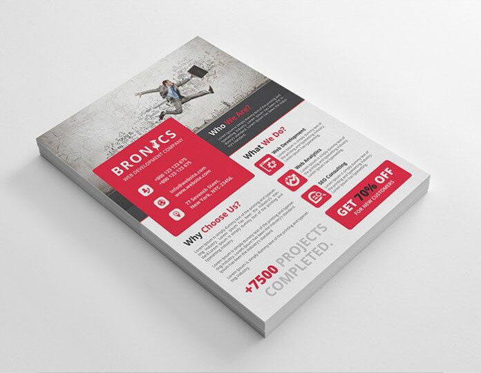 Clean Corporate Multipurpose Flyer Template FREE PSD