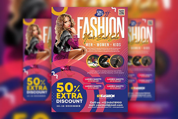 20+ Free Fashion Flyer Templates in PSD for Business Promotion