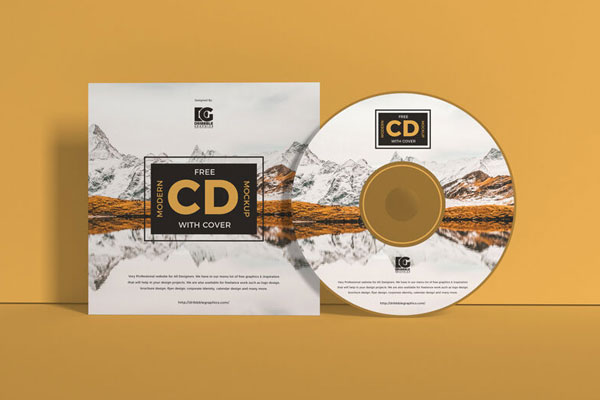 CD / DVD Mockups - Free Download (2026) | Resource Boy