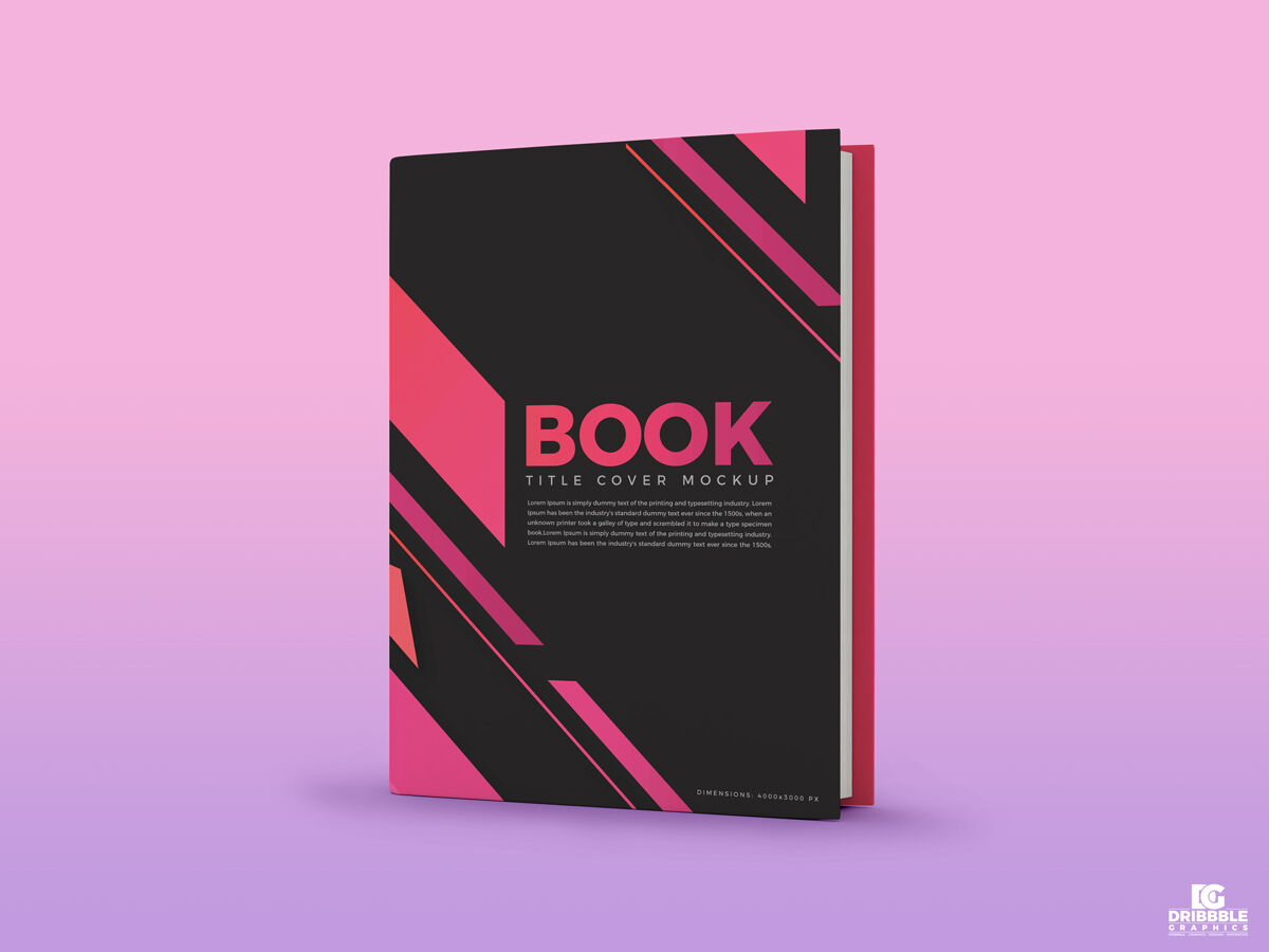 free psd book cover design templates