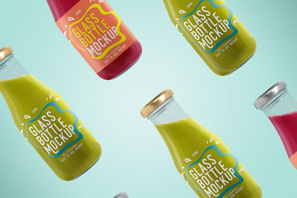 Free Online Juice Bottle Mockup Templates And Items — Mockup Zone