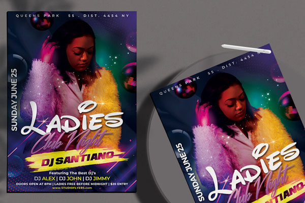 Thursday Party flyer Template