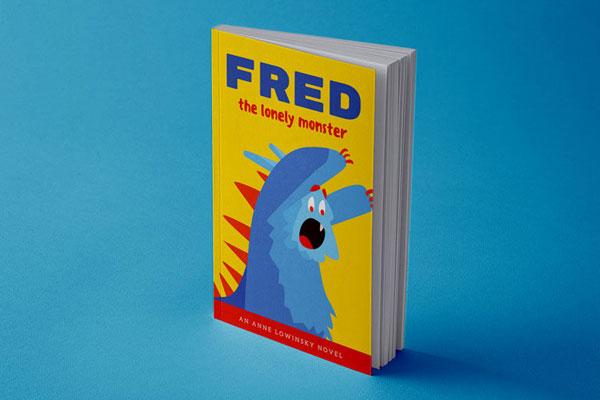 Paperback Book Title Mockup of a Book in Standing Position FREE PSD