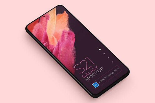 Mockup Displaying Samsung Galaxy S9 Screen (FREE) - Resource Boy