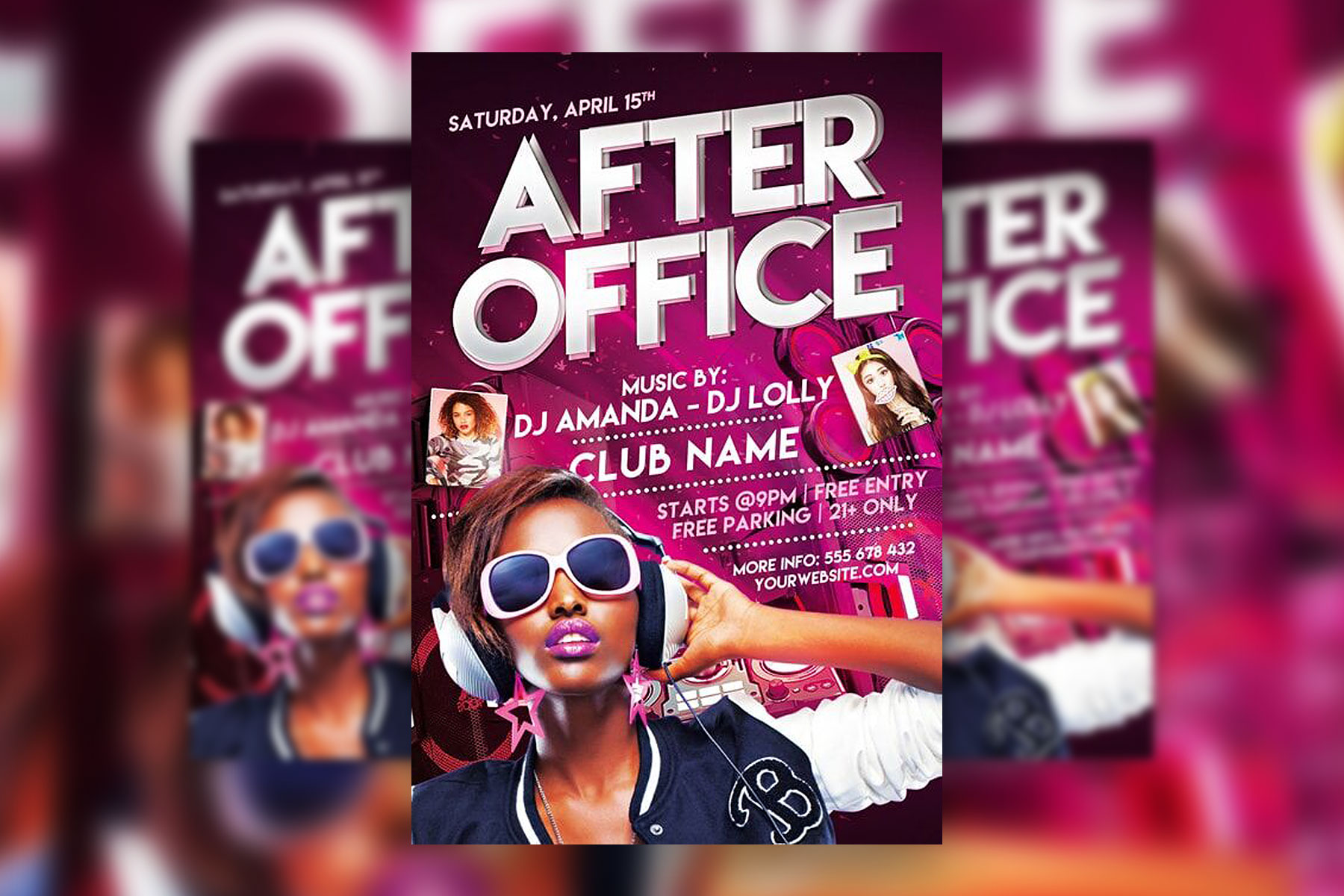 office party flyer sample